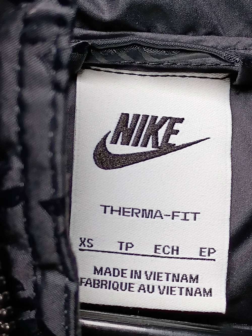 Nike Sportswear ADP Therma Fit Kids Hooded Loose Fit Puffer Jacket XS Black NWT